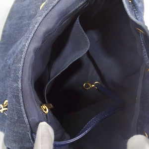 Chanel Urban Spirit Quilted Denim Backpack