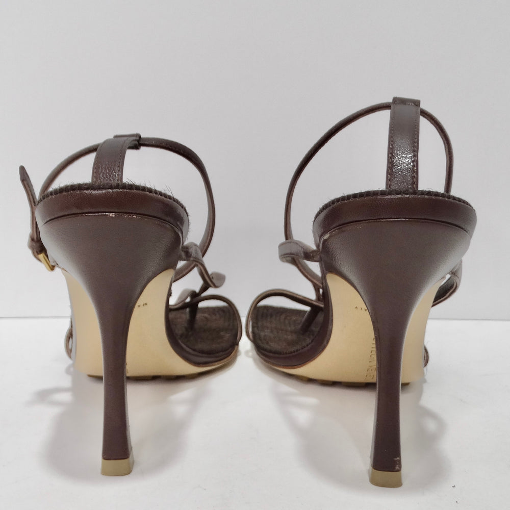 TWO LIPS Brown Leather High Heels Pumps Shoes Flower India | Ubuy
