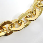 Erwin Pearl 1980s Gold Tone Chain Necklace