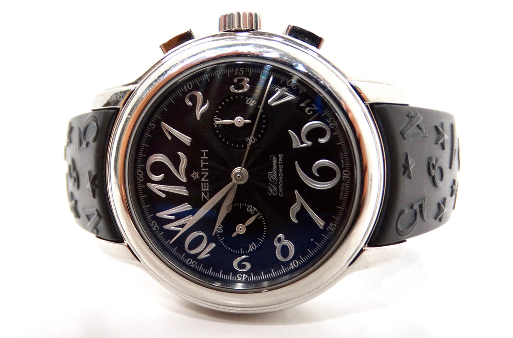 Zenith Star El Primero Stainless Steel Chronomaster Wrist Watch