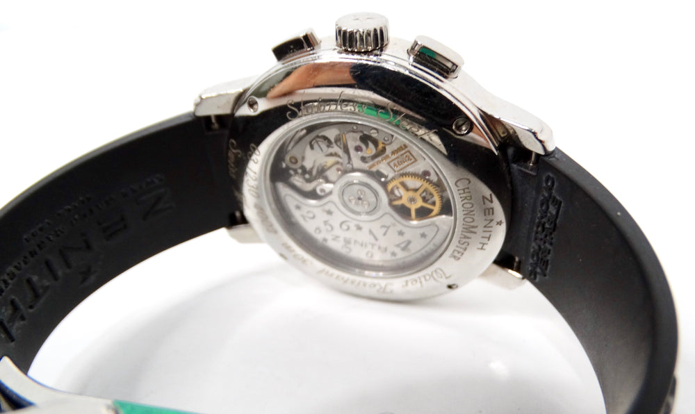 Zenith Star El Primero Stainless Steel Chronomaster Wrist Watch