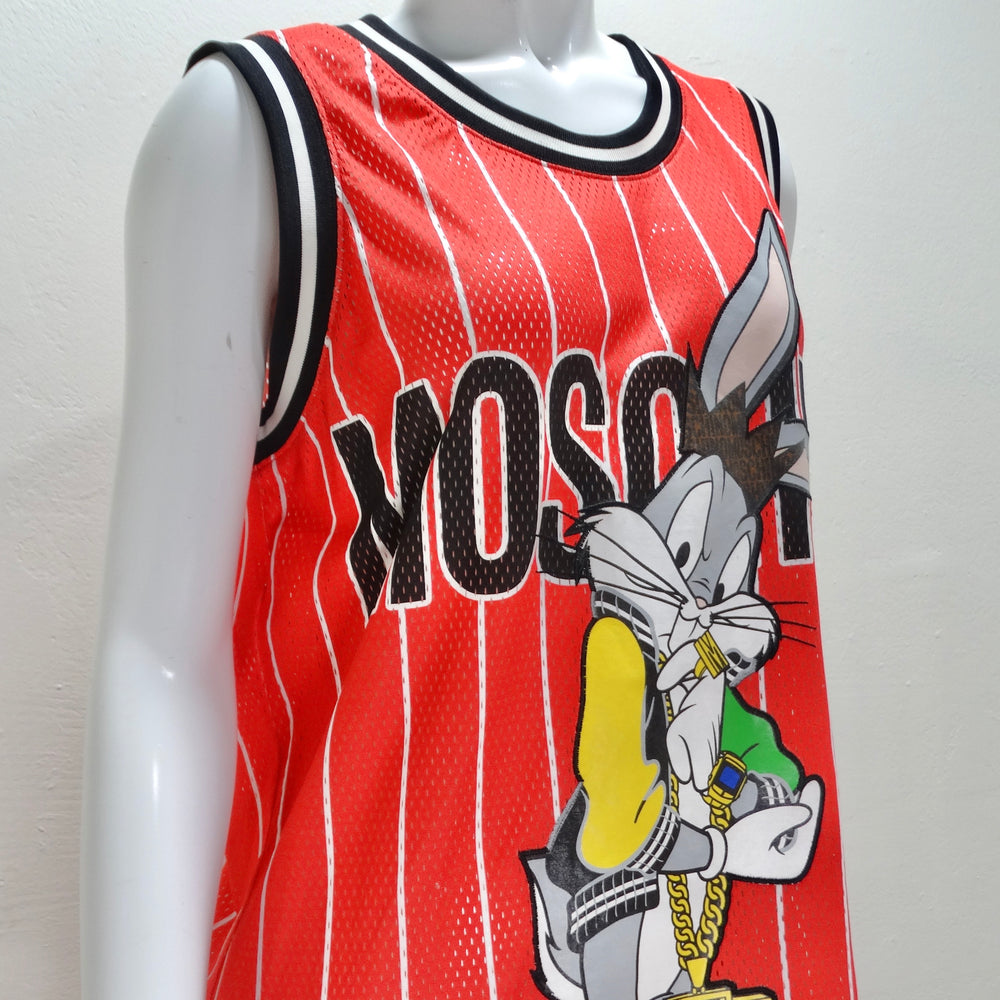 Moschino Couture Bugs Bunny Basketball Jersey M Moschino