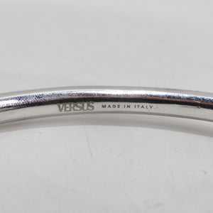 Versus Versace Lion Saftey Pin Cuff Bracelet Set