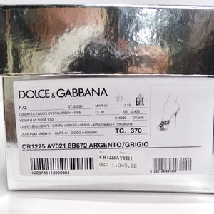 Dolce & Gabbana Keira Crystal-Embellished Mules