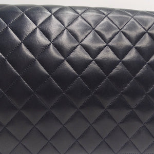 Chanel 1980s Single Flap Leather Handbag