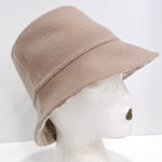 Christian Dior Oblique Wool x Silk Bob Hat Reversible Pink