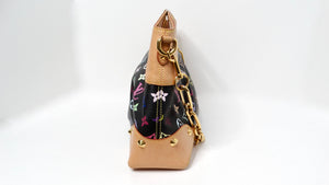 Louis Vuitton x Takashi Murakami Y2K Black Monogram Judy Clutch Shoulder Bag