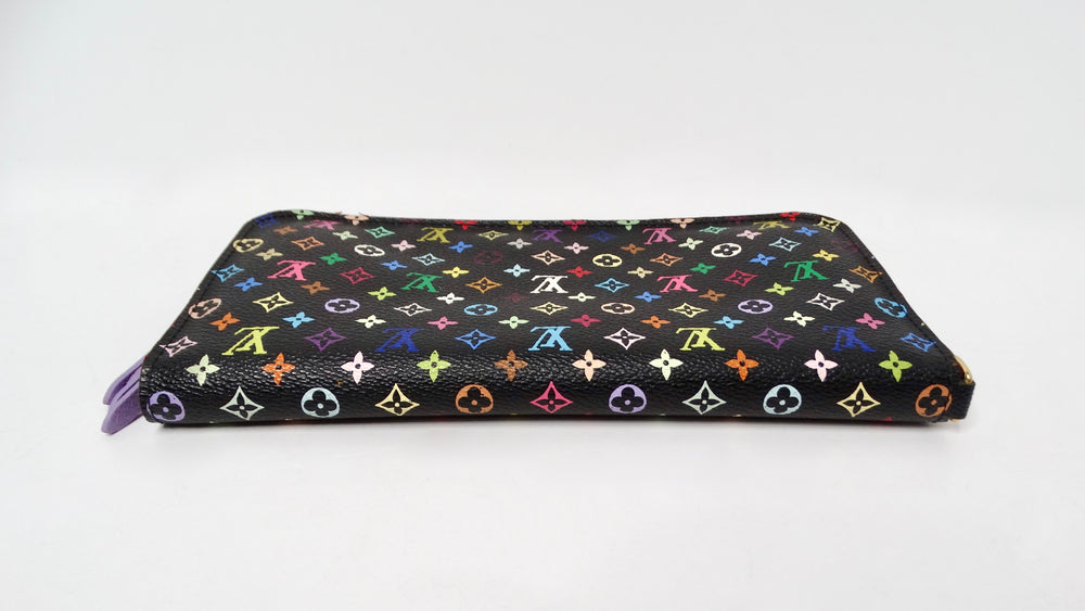 Louis Vuitton x Takashi Murakami Y2K Black Monogram Multicolor Insolite Wallet