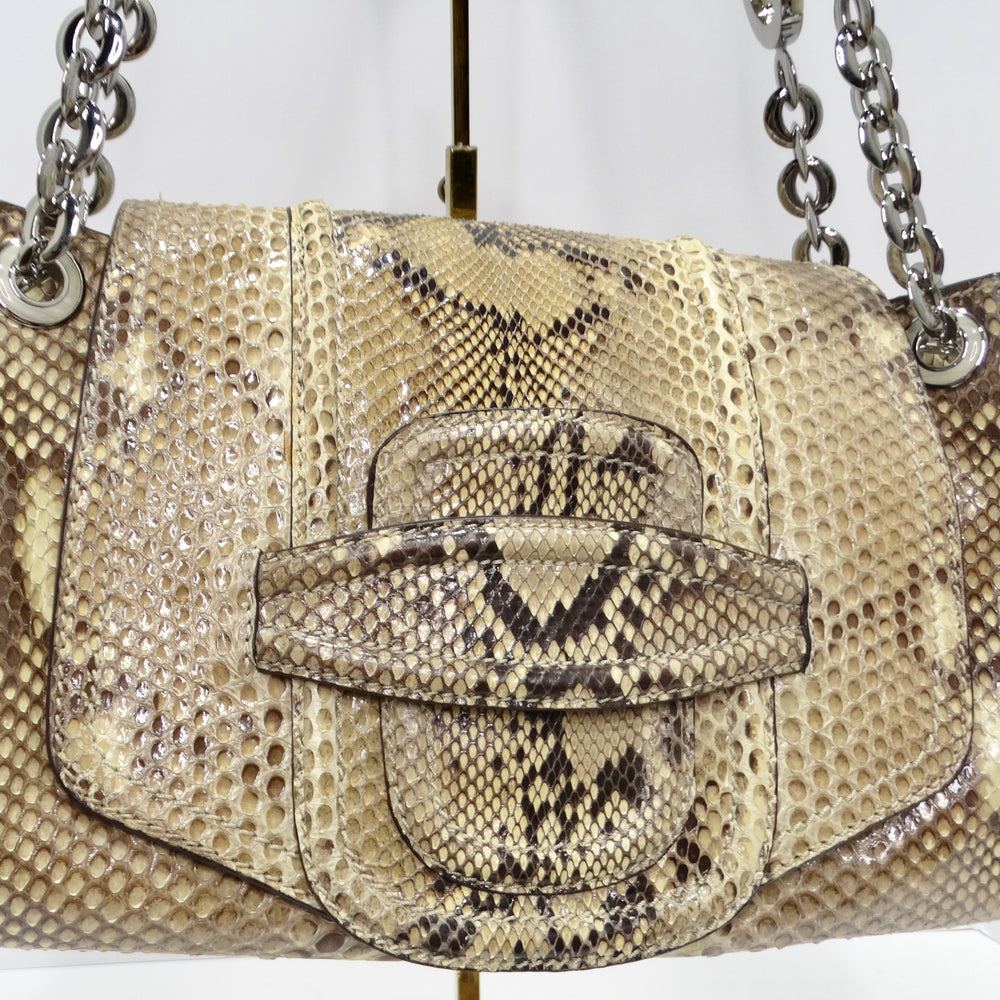 Genuine Phyton Snake Skin Shoulder Bag, Women's Fashion, Bags & Wallets,  Beach Bags on Carousell