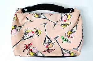 Chanel Iconic Ice Cream Parfait Canvas Print Handbag circa 2003