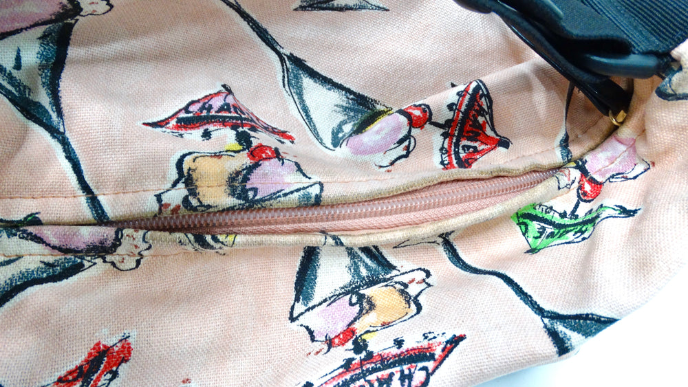 Chanel Iconic Ice Cream Parfait Canvas Print Handbag circa 2003