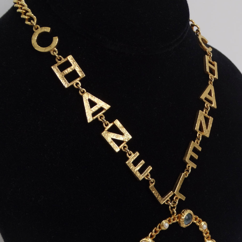 Bracha Initial Medallion Lariat Necklace – Jaded Layne Boutique