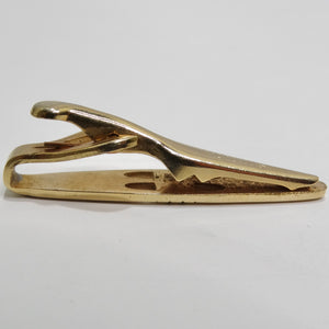 Swank 18K Gold Plated Vintage Cuff Links and Tie Clip Set