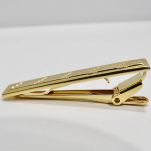 18K Gold Plated 1970s Tie Clip