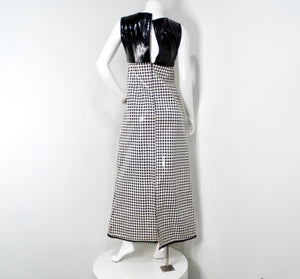 60s mod dress black and white Ladies 60s Retro Mod Vintage Black & White Quadrant Dress