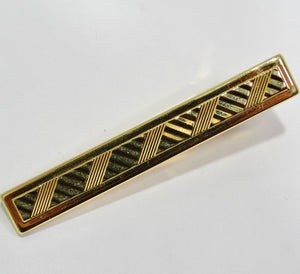 18K Gold Plated 1970s Tie Clip