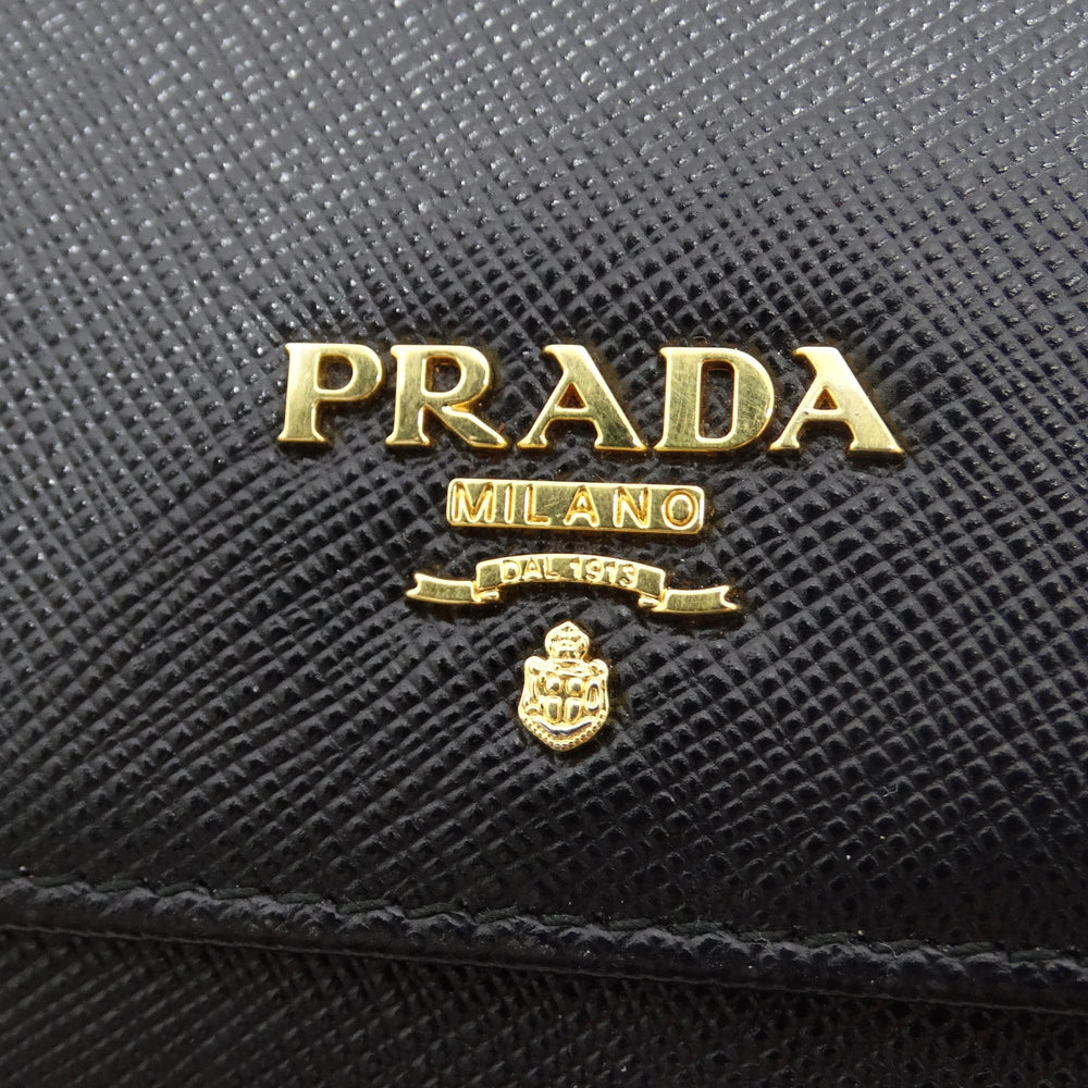 Prada hotsell logo wallet