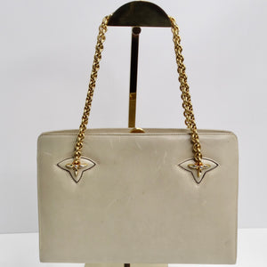 Gucci 1960s Beige Leather Shoulder Bag