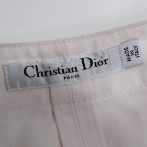 Christian Dior Denim Embroidered Sleeveless Dress