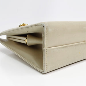 Gucci 1960s Beige Leather Shoulder Bag