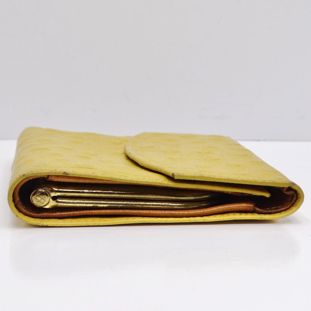 St. Thomas Yellow Calf Leather 1960s Wallet
