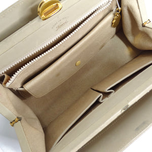 Gucci 1960s Beige Leather Shoulder Bag