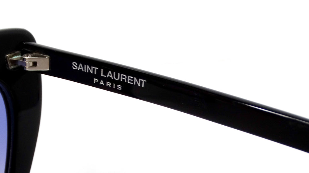 Saint Laurent Acetate Ombre Heart Frame Sunglasses