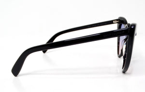 Saint Laurent Acetate Ombre Heart Frame Sunglasses
