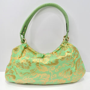 Kate Spade Green Floral Shoulder Bag