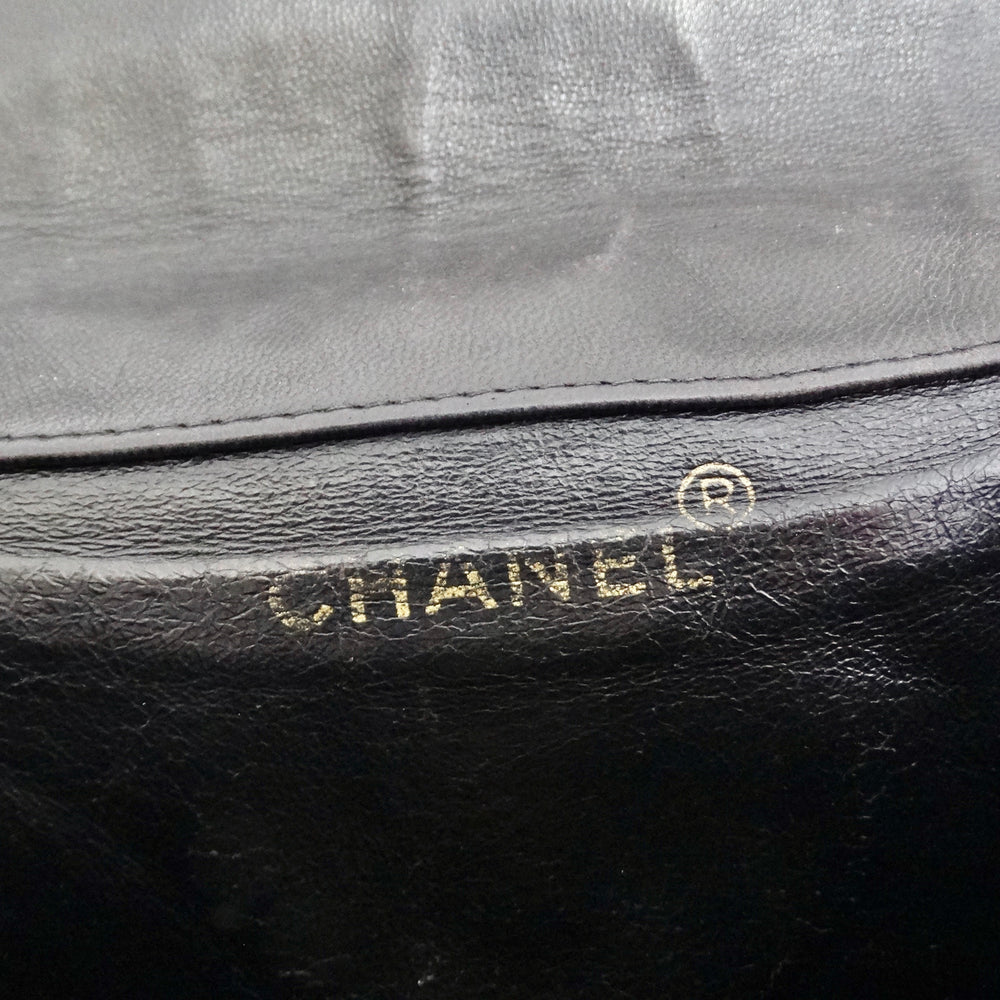 Chanel 1990s Lambskin Quilted Backpack
