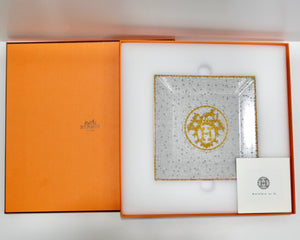 Hermes Mosaique Square Plate