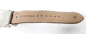 Fendi B. Stainless Steel Zucca Canvas Wrist Watch
