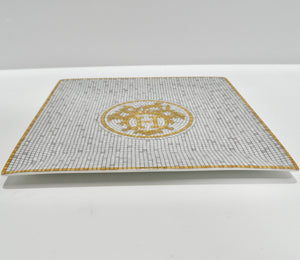 Hermes Mosaique Square Plate