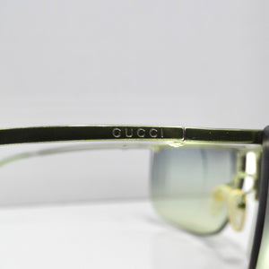Gucci Y2K Green Gradient Sunglasses