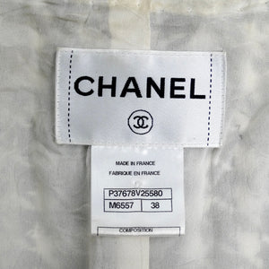Chanel Fall 2020 Ruffle Logo Tank