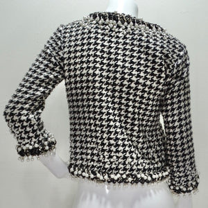 Chanel 2010 Tweed Embellished Evening Jacket