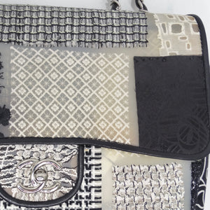Chanel Patchwork Tweed Single Flap Handbag