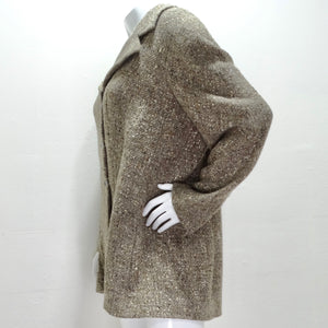 Chanel 1999 Brown Tweed Blazer