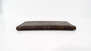 Vintage Louis Vuitton Brown Canvas Monogram Wallet
