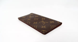 Vintage Louis Vuitton Brown Canvas Monogram Wallet