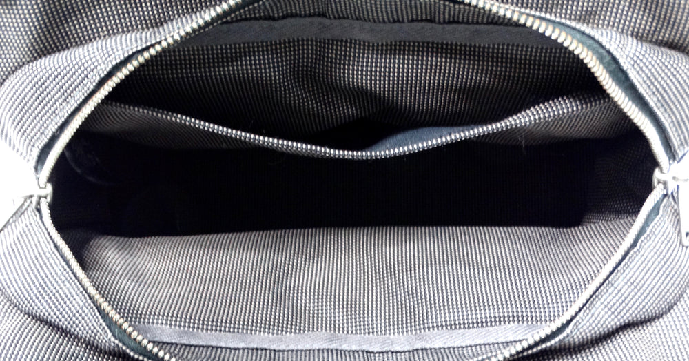Hermes Grey Herline Cloth Mini Tote Bag circa 1990-2000