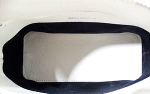 Balenciaga White Graffiti Logo Print Ville Leather XXS Mini Top Handle Bag