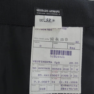 Giorgio Armani 90s Black Pencil Skirt