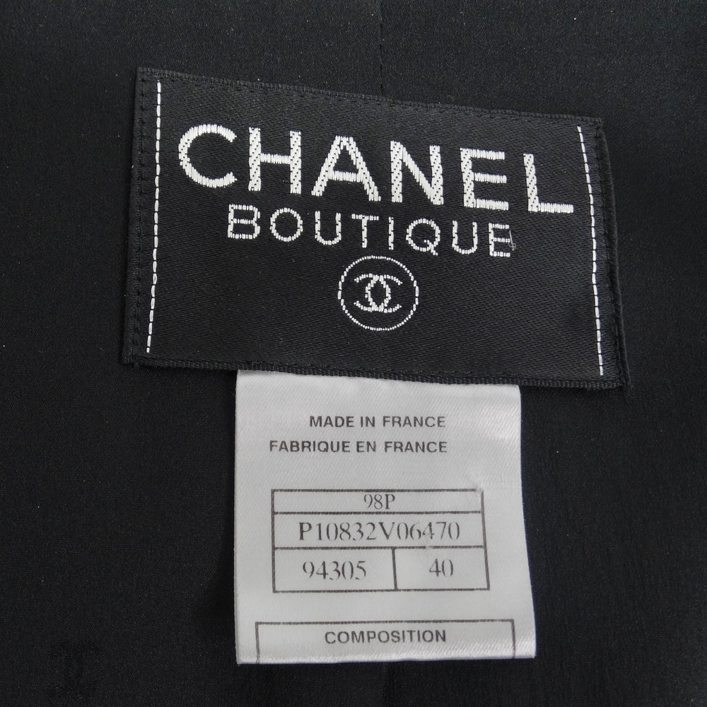 Chanel 1998 Black Blazer
