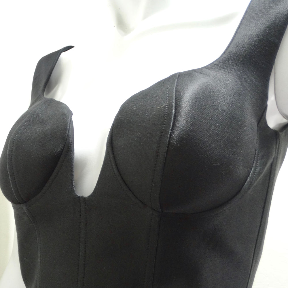 Alexander McQueen Fall 2020 Sheer Gradient Black Maxi Dress
