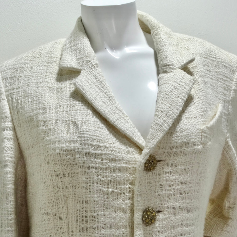 Chanel 2012 Gripoix Tweed Blazer