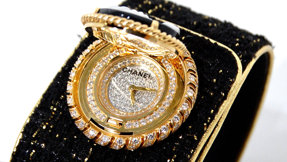 Chanel Mademoiselle Privé Bouton Camée Secret Watch #1 of 5