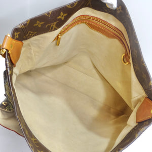 Louis Vuitton Monogram Dentelle Fersen Gold Handbag