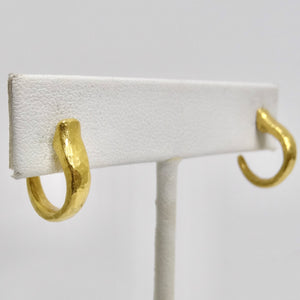 Gurhan 24k Gold Thor Hoop Earrings