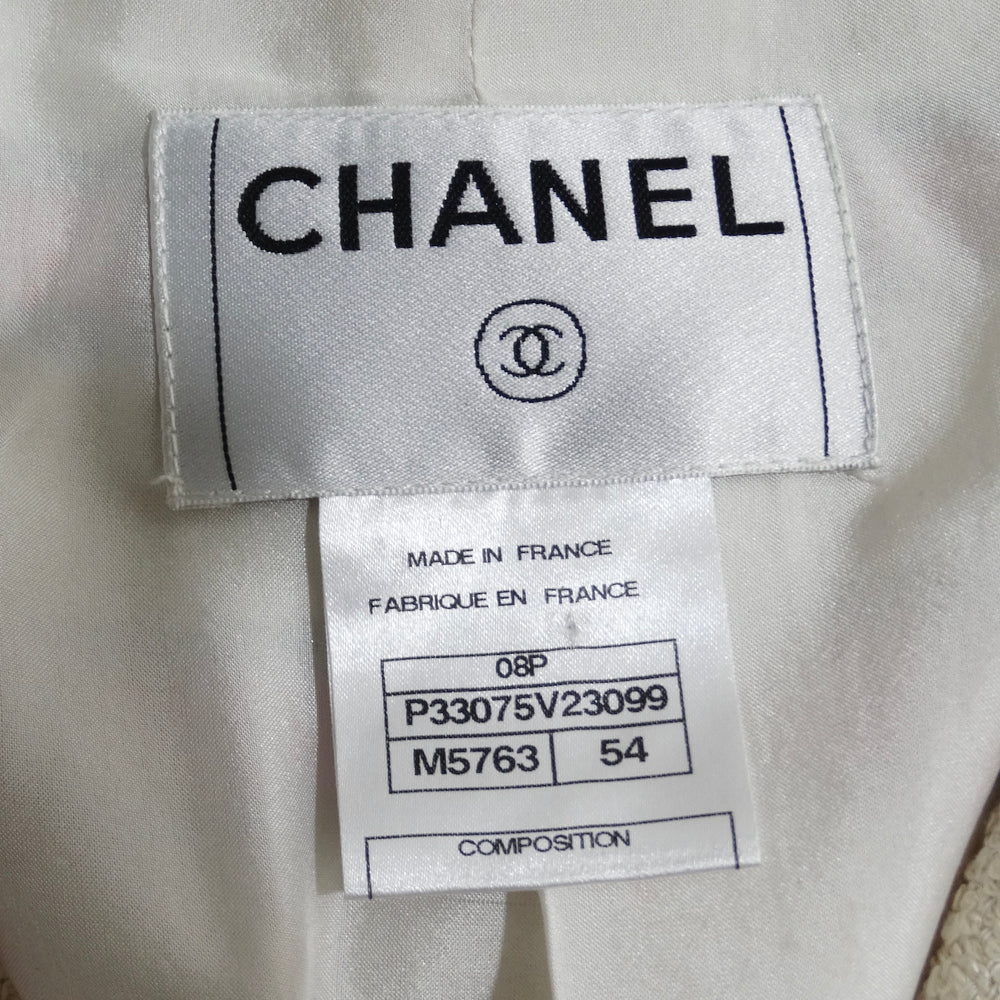 Chanel 2007 Beaded Tweed Jacket